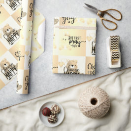 Välj Lycklig; välj Joy; men Pray Presentpapper