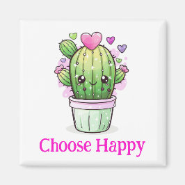 Välj magnet för blommigten Lycklig