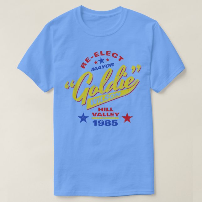 Välj Mayor Goldie Wilson igen T Shirt (Design framsida)