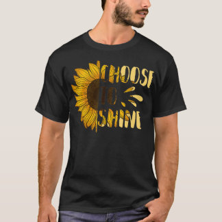 Välj mellan att skina solrossolkonsthantens Blommi T Shirt