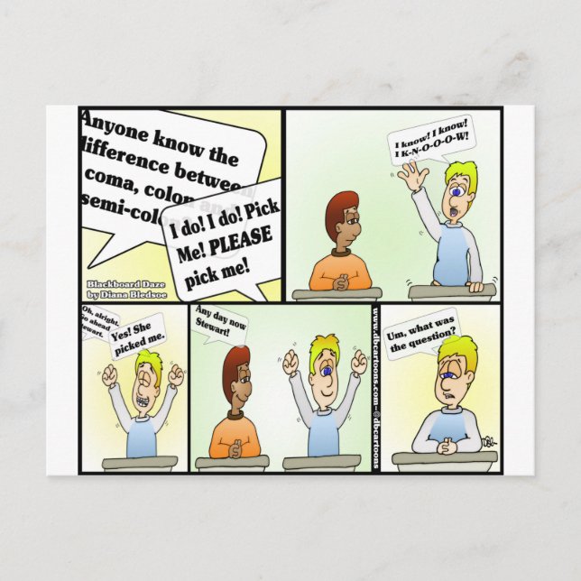 Välj mig! vykort (Framsida)