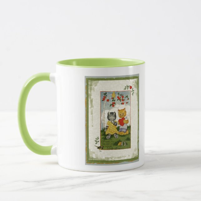 Välj mitt hjärta Valentine Mugg (Vänster)