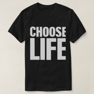 Välj Motivational liv (vittryck) Tee Shirt