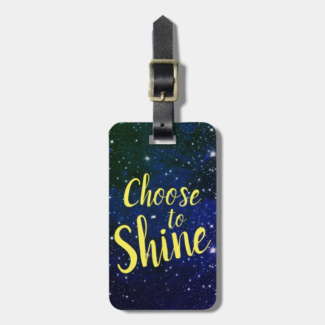 Välj om du vill dölja stenar Cosmos Bagagebricka (Vertikal Framsida)