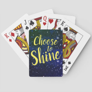 Välj om du vill dölja stenar Cosmos Casinokort