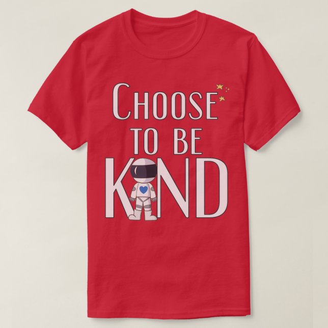 Välj om du vill vara  positiva antimolekyler t shirt (Design framsida)