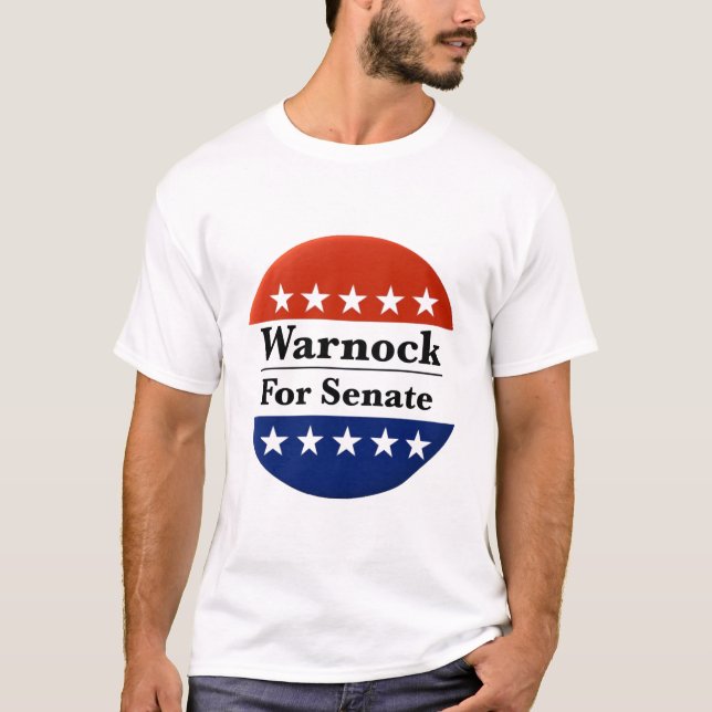 Välj om Raphael Warnock till USA:s senat 2022 T Shirt (Framsida)
