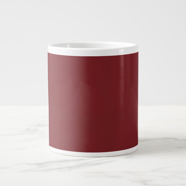 Välj Personliger och unika utformningar Jumbo Mugg (Framsidan)