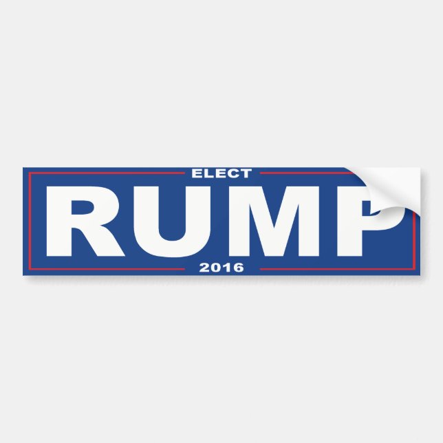 Välj Rump 2016 - Bildekal (Framsidan)