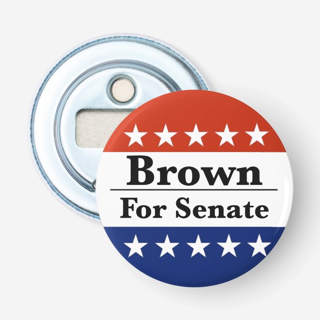Välj Sherrod Brown till U.S. Senate 2024 Flasköppnare (Framsidan)