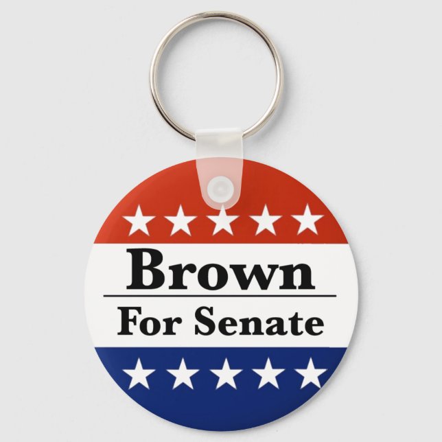 Välj Sherrod Brown till U.S. Senate 2024 Nyckelring (Framsida)