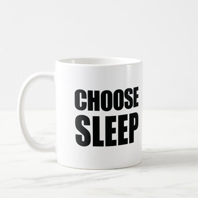 VÄLJ SLEEP KAFFEMUGG (Vänster)
