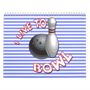 Välj starten daterar bowling kalender