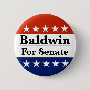 Välj Tammy Baldwin till U.S. Senat 2024 Knapp