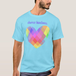 Välj Tindness. Rainbow Heart T Shirt