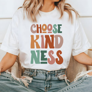 Välj Tindness T-Shirt, inspiration Quote Shirt T