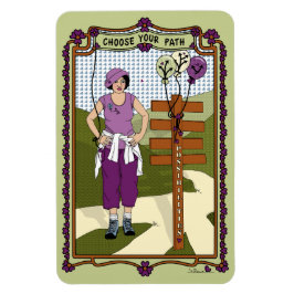 Välj Väg_A_4x6-kylskåp Magnet