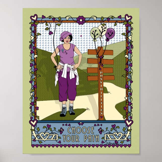 Välj Väg_A_8x10-Poster Poster (Framsidan)