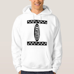 Välj valfri färg - Crayon Box Halloween-kostym Cou Hoodie