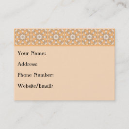 Välj valfri Färg-repeterad stjärna Mönster Visitkort