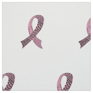 Välj valfri medvetenhet om cancersjukdomar i Färg Tyg