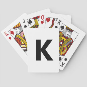 Välj valfritt Brev   Teckensnitt: Öppna Sans-konde Casinokort