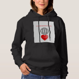Välj Vänlighet Alltid Kvinnors Hoodie T Shirt