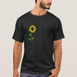 Välj vänlighet Solros Natur Positivitet T Shirt