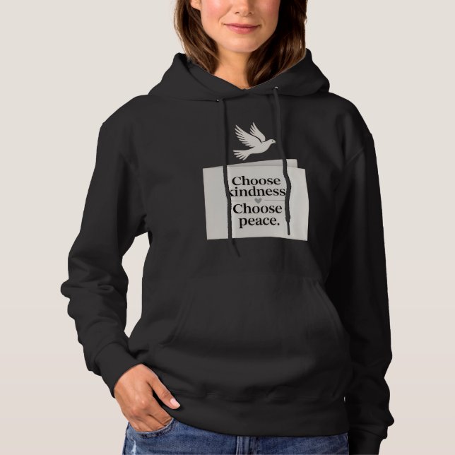 "Välj vänlighet, välj fred" - Dove T-Shirt (Framsida)
