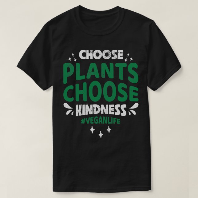 Välj växter Välj indness T Shirt (Design framsida)