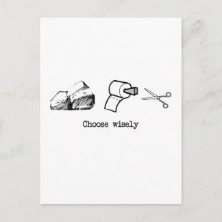 Välj Wisely Vykort