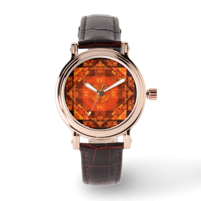 Välja Abstrakt Art Armbandsur (Framsida)