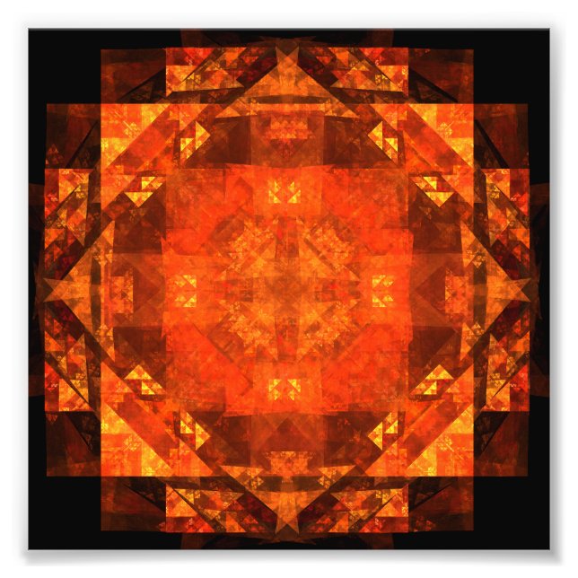 Välja Abstrakt Art Photo Print Fototryck (Framsidan)