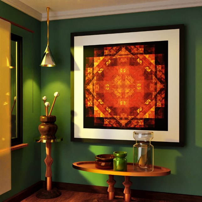 Välja Abstrakt Art Poster (Blessing Abstract Art Poster)