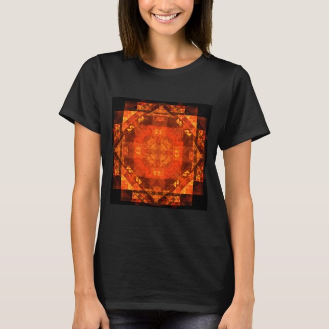 Välja Abstrakt Art Tee (Framsida)