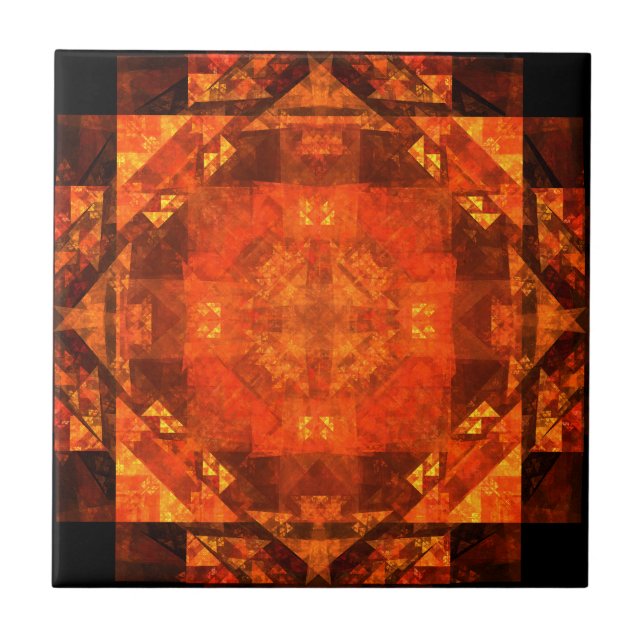 Välja Abstrakt Art Tile Kakelplatta (Framsidan)