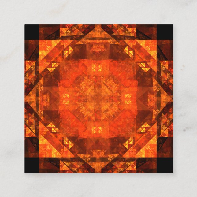 Välja Abstrakt Art Tilläggskort (Framsida)