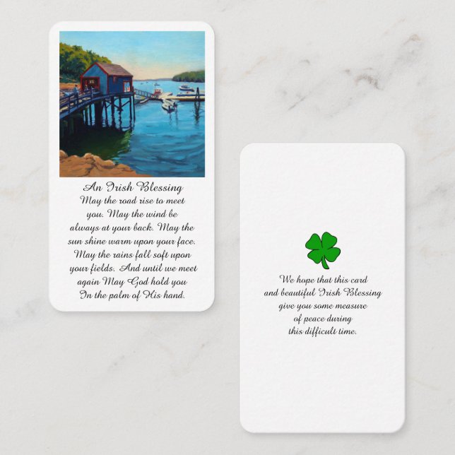 Välja anteckningsbokskort visitkort (Fram/baksida)