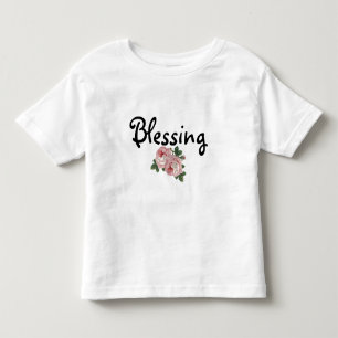 Välja Blommigt Ruffled T-Shirt
