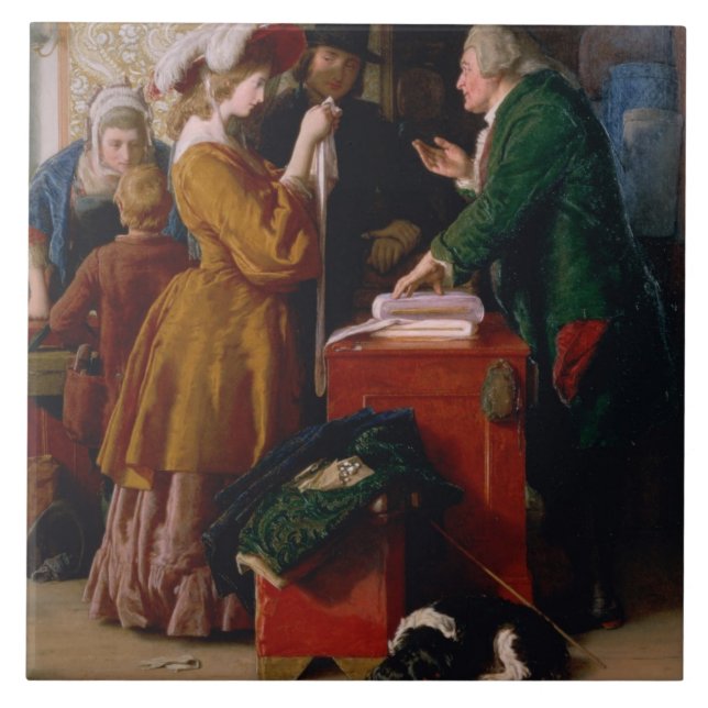 Välja Bröllop, från kapitel 1 i "The Kakelplatta (Framsidan)