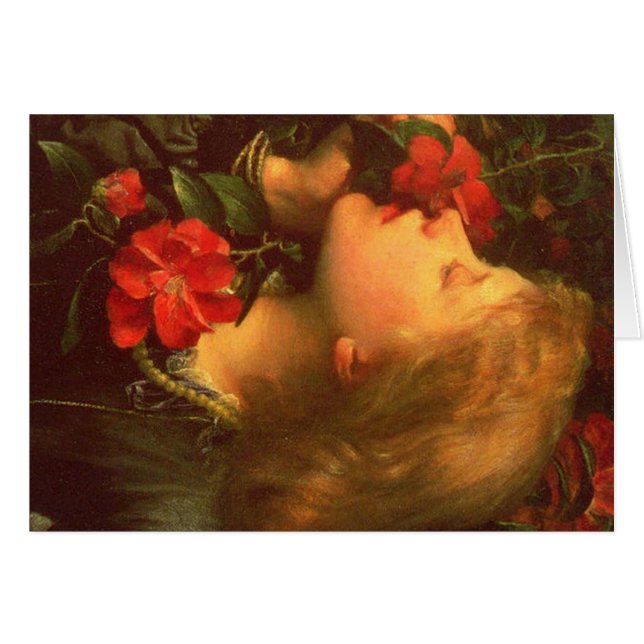 Välja, Dame Ellen Terry Hälsningskort (Framsidan Horizontal)