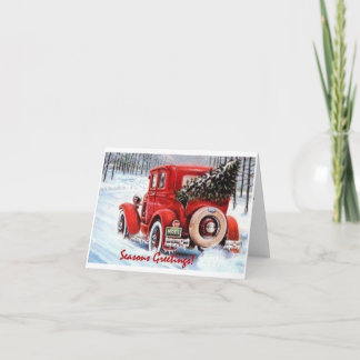 Välja din egna vintagejulgran helgkort