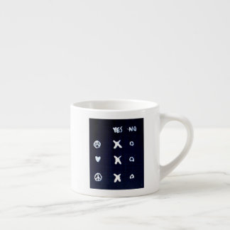 ...välja din frihet...konst av Jutta Gabriel... Espressomugg