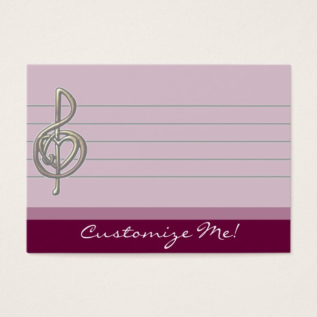 Välja en Färg-präglad träskrensning och -öra Visitkort (Framsidan)