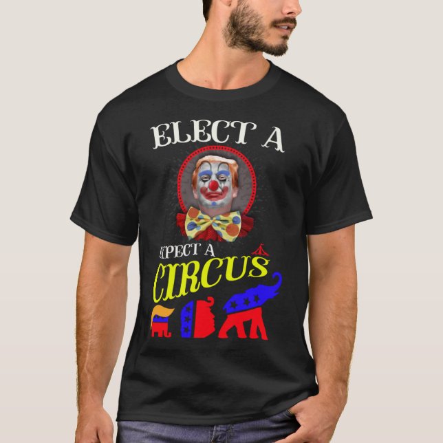 Välja en sluten förväntning på en circus T-Shirt P (Framsida)