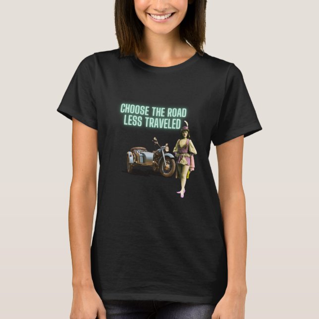 Välja färd mindre Roligt, ändrad konst T Shirt (Framsida)