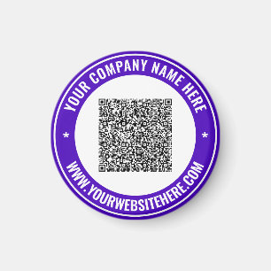 Välja Färg i QR-koden och Anpassningsbarna för tex Magnet