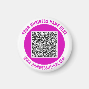 Välja Färg i QR-koden och Anpassningsbarna för tex Magnet