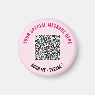 Välja Färg i QR-koden och Anpassningsbarna för tex Magnet