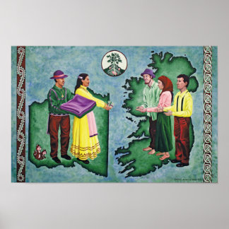 Välja Ge stöd till Irland Poster
